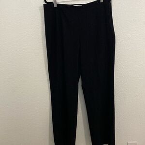 Coldwater Creek- Classic fit black dress pants- size 16